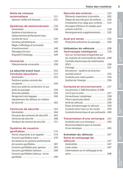 2010-2013 Audi A8/S8 Gebruikershandleiding | Frans