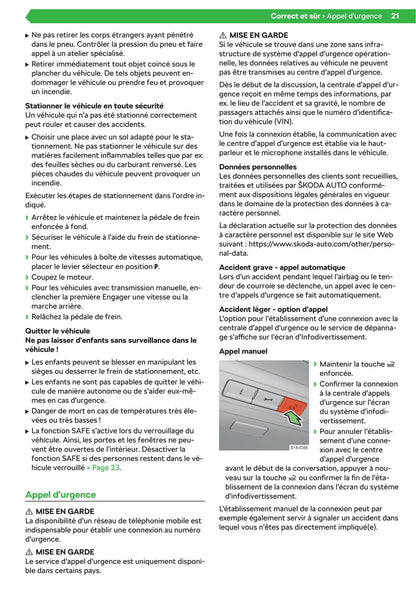 2019-2020 Skoda Scala Gebruikershandleiding | Frans