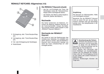 2012-2013 Renault Clio Owner's Manual | German