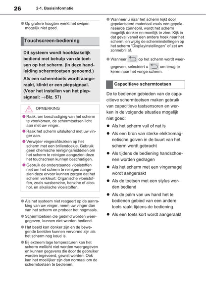 Toyota RAV4 Handleiding Navigatie- en Multimediasysteem 2019 - 2023