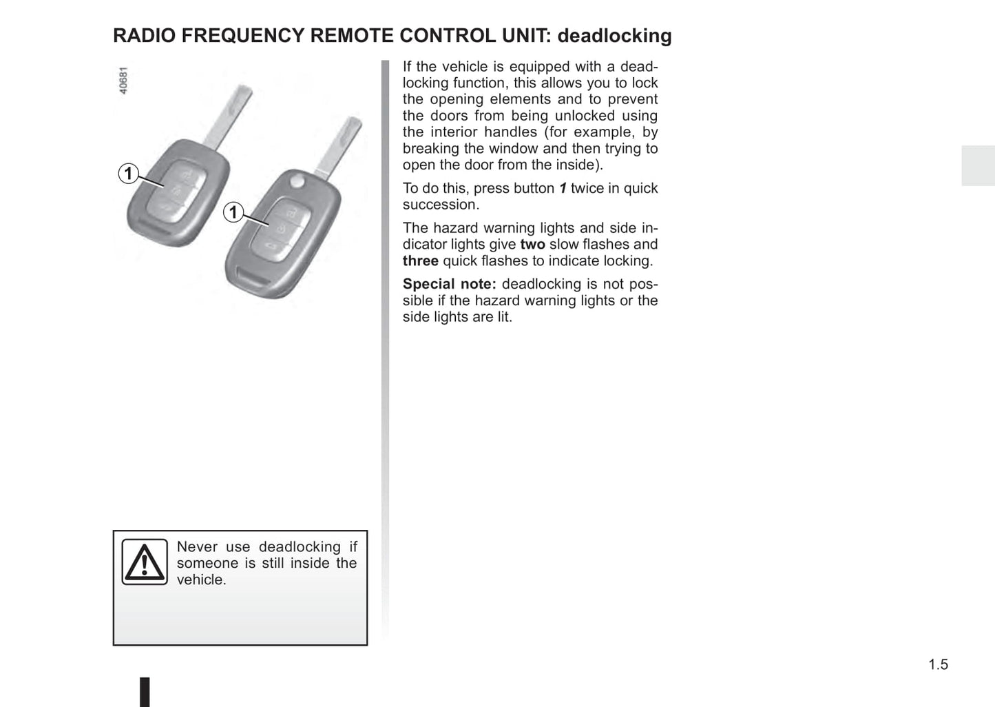 2016-2017 Renault Scénic Owner's Manual | English