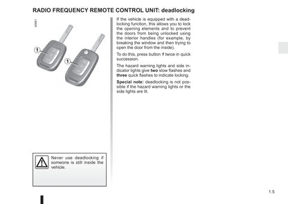 2016-2017 Renault Scénic Owner's Manual | English