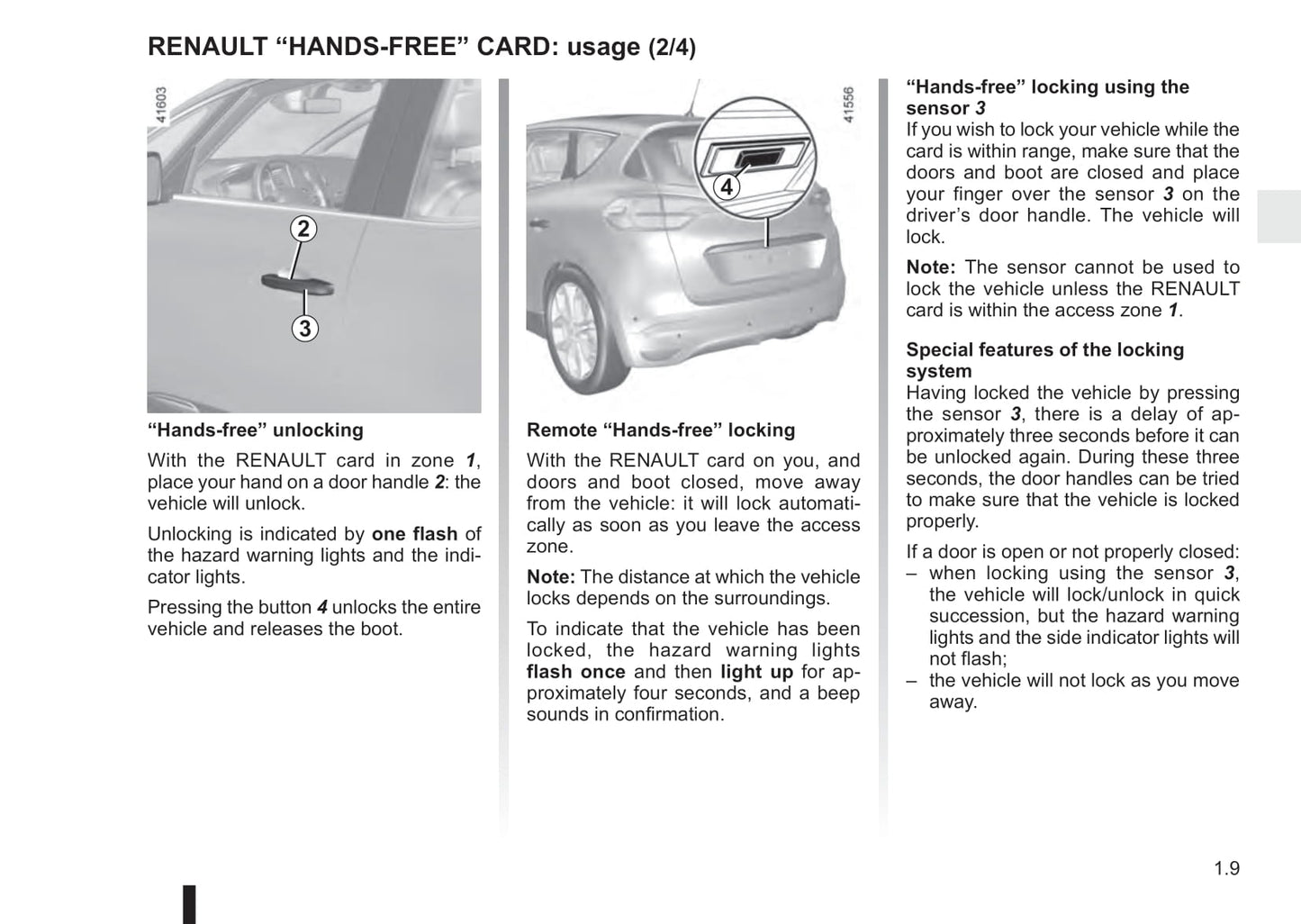 2016-2017 Renault Scénic Owner's Manual | English