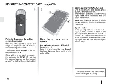 2016-2017 Renault Scénic Owner's Manual | English