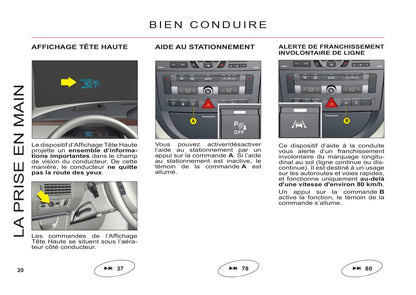 2011-2012 Citroën C6 Owner's Manual | French