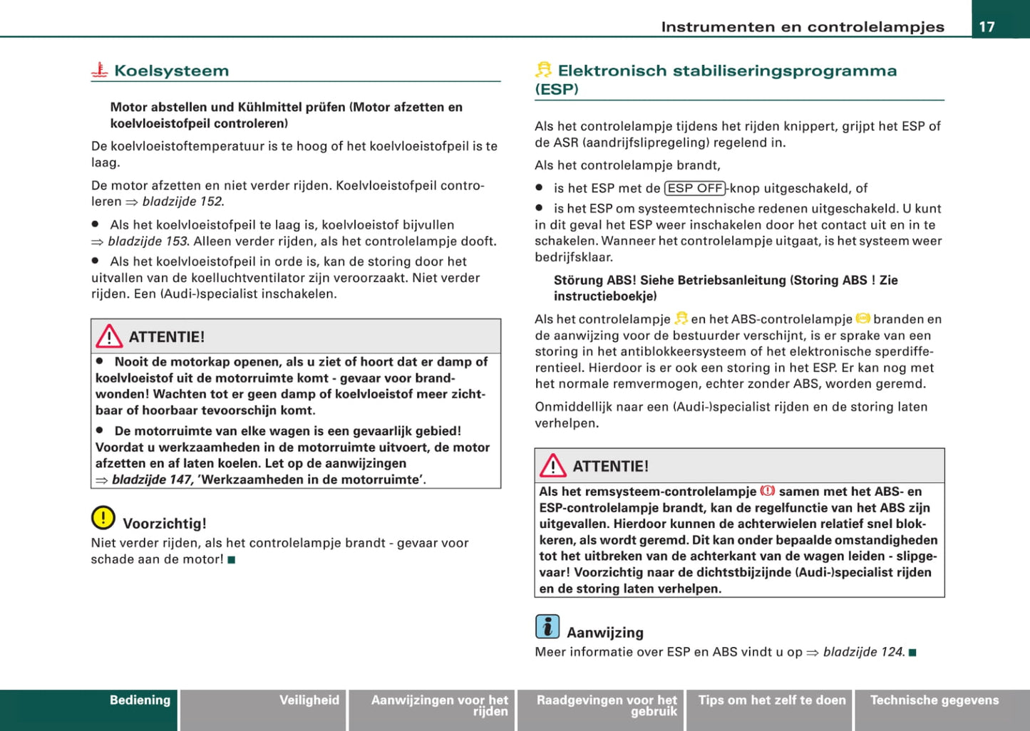 2006-2010 Audi TT Gebruikershandleiding | Nederlands