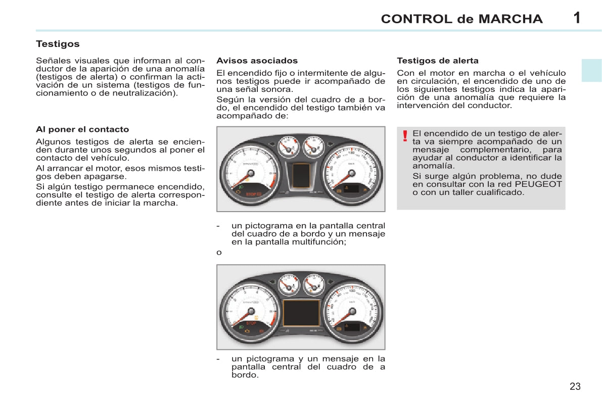 2013-2014 Peugeot 308 CC Gebruikershandleiding | Spaans