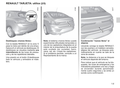 2018-2019 Renault Mégane Gebruikershandleiding | Spaans