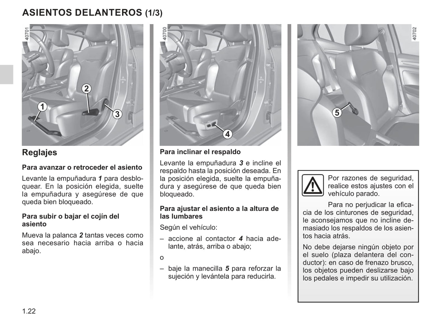 2018-2019 Renault Mégane Gebruikershandleiding | Spaans