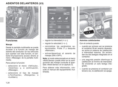 2018-2019 Renault Mégane Gebruikershandleiding | Spaans