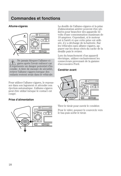 1999-2005 Ford Focus Gebruikershandleiding | Frans