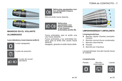 2011-2012 Peugeot Partner Origin Owner's Manual | Spanish