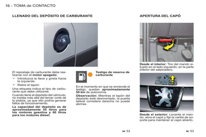 2011-2012 Peugeot Partner Origin Owner's Manual | Spanish