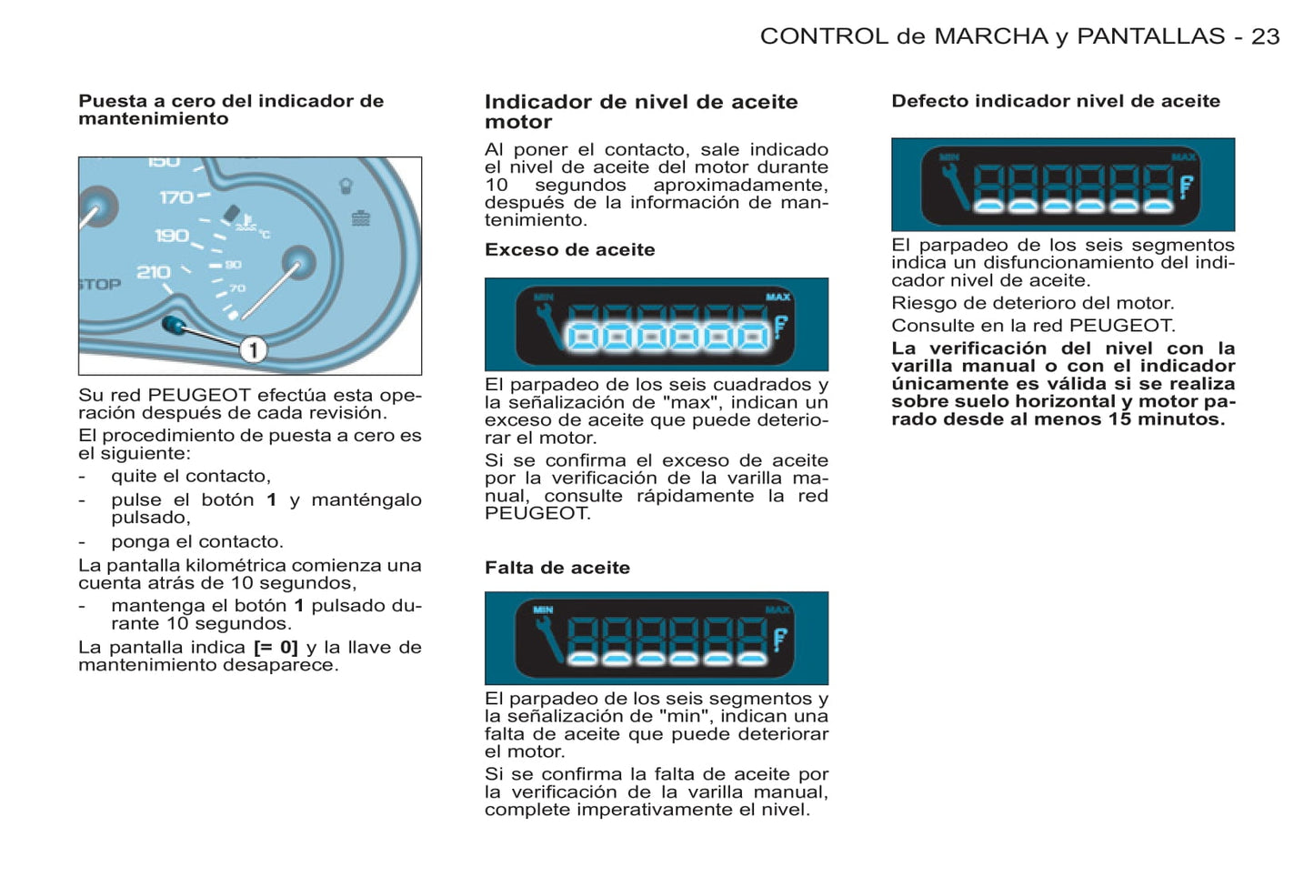 2011-2012 Peugeot Partner Origin Owner's Manual | Spanish