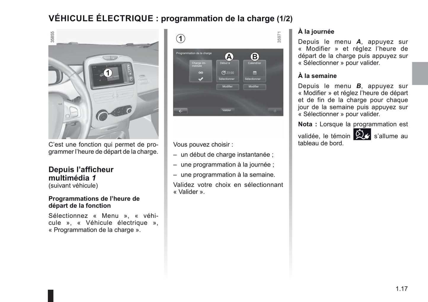 2018-2019 Renault Zoe Owner's Manual | French