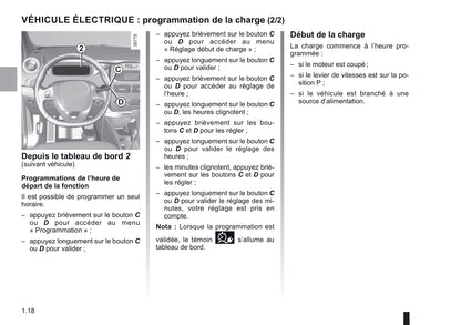 2018-2019 Renault Zoe Owner's Manual | French