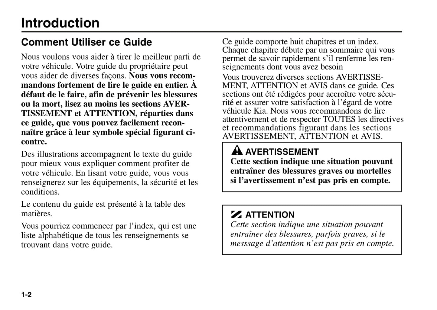 2000-2005 Kia Rio Manuel du propriétaire | Français