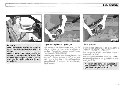 1994-1999 Volkswagen Polo/Variant Owner's Manual | Dutch