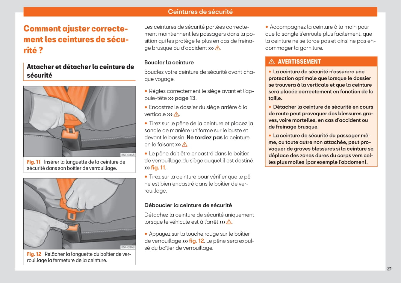 2020-2023 Seat Leon Gebruikershandleiding | Frans
