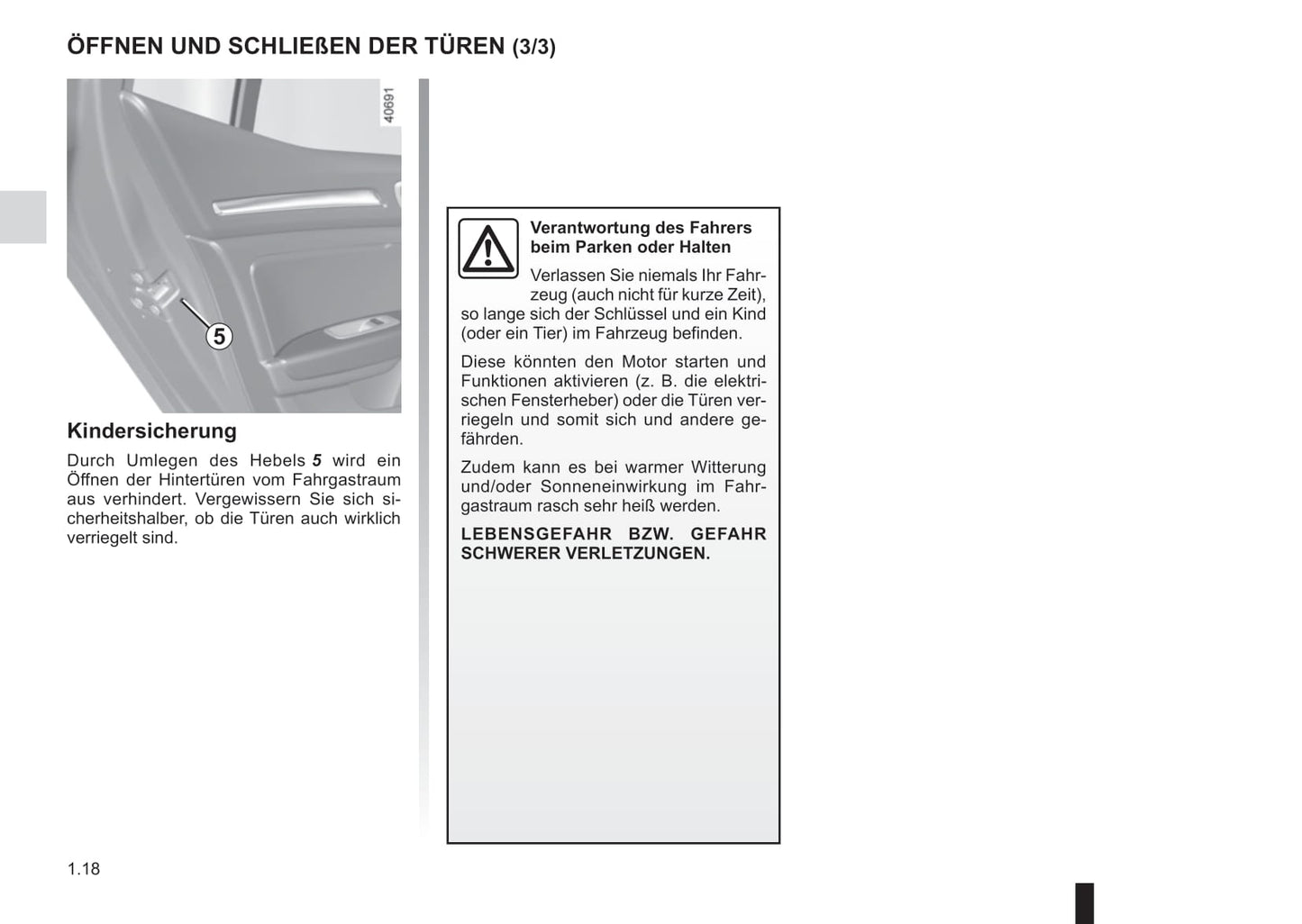 2016-2017 Renault Mégane Owner's Manual | German