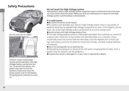 2020 Honda CR-V Hybrid Gebruikershandleiding | Engels