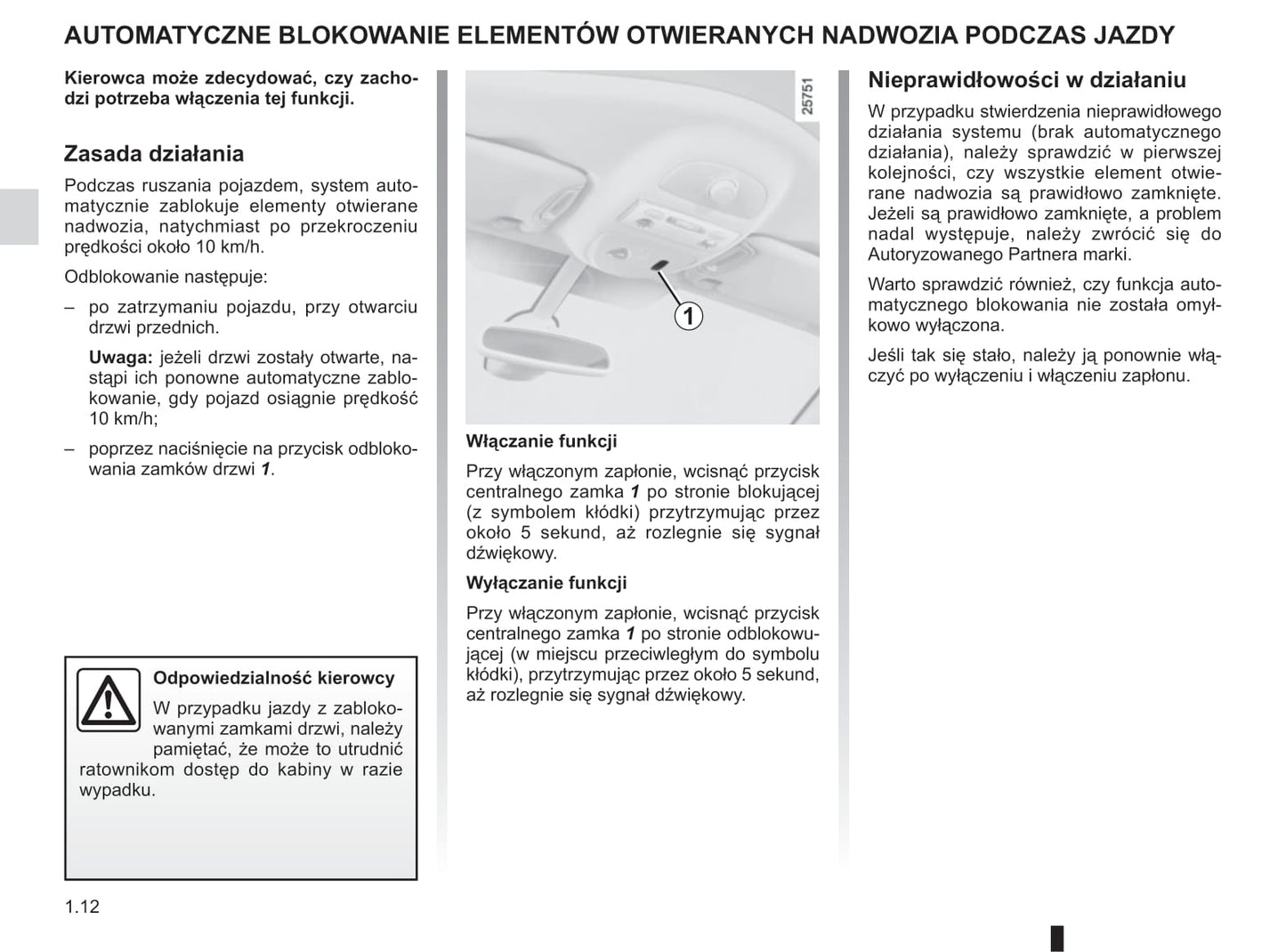 2012-2013 Renault Espace Gebruikershandleiding | Pools