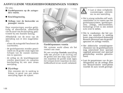2000-2005 Renault Trafic Gebruikershandleiding | Nederlands