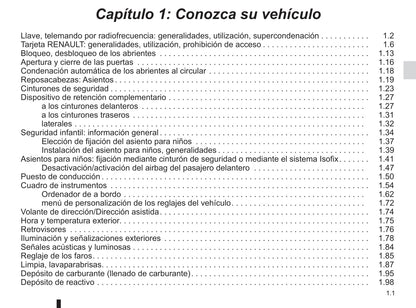 2018-2019 Renault Kadjar Gebruikershandleiding | Spaans