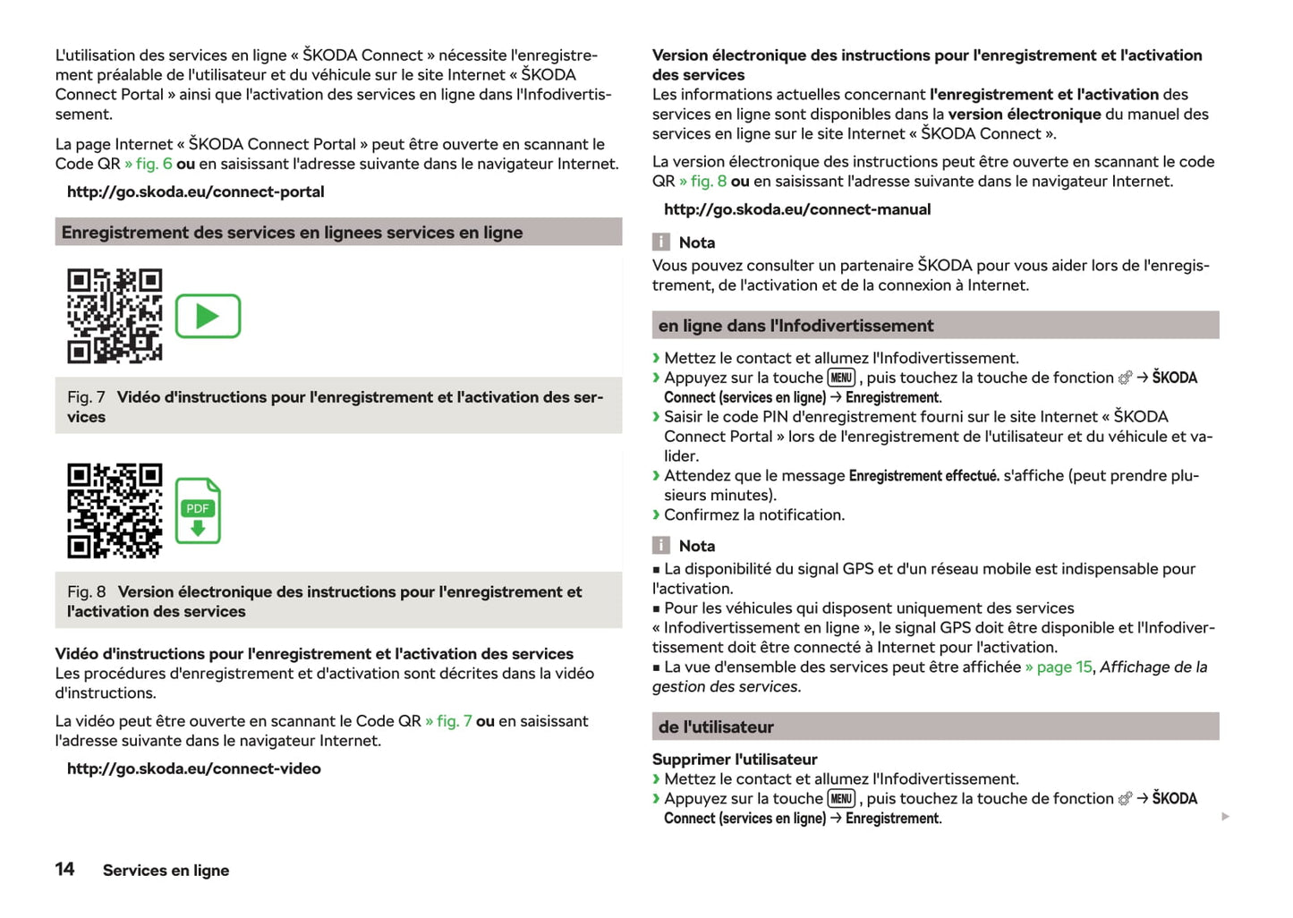 2018-2019 Skoda Superb Owner's Manual | French