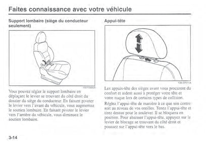 2002 Kia Sportage Owner's Manual | French