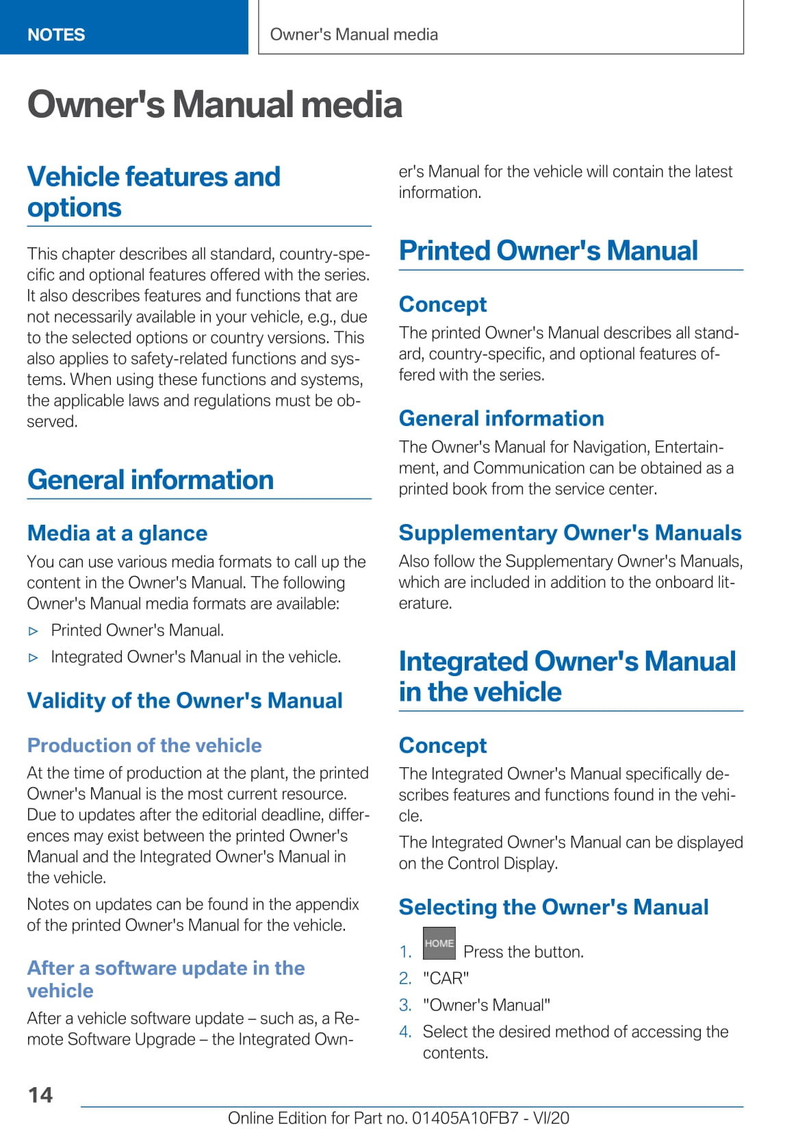 2021 BMW X5 Owner's Manual | English