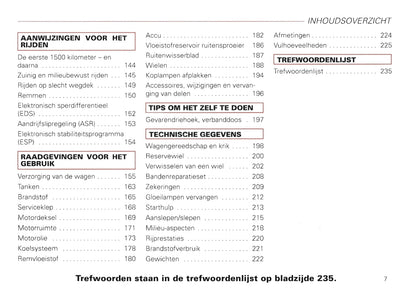 2000-2008 Audi A2 Gebruikershandleiding | Nederlands