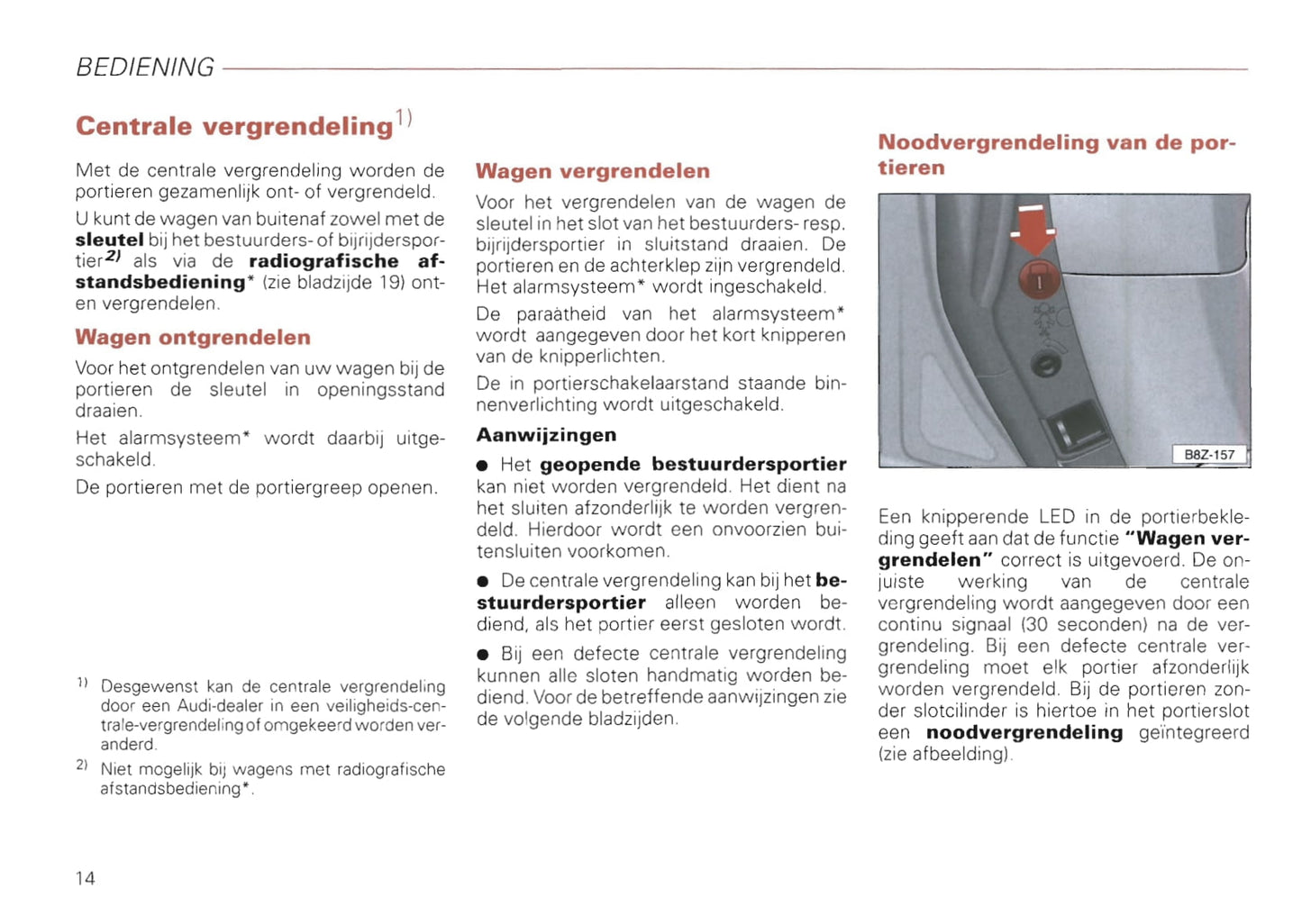 2000-2008 Audi A2 Gebruikershandleiding | Nederlands