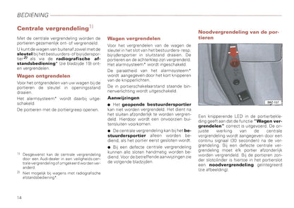 2000-2008 Audi A2 Gebruikershandleiding | Nederlands