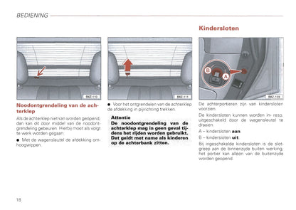 2000-2008 Audi A2 Gebruikershandleiding | Nederlands