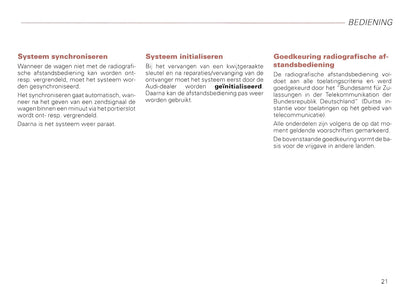 2000-2008 Audi A2 Gebruikershandleiding | Nederlands