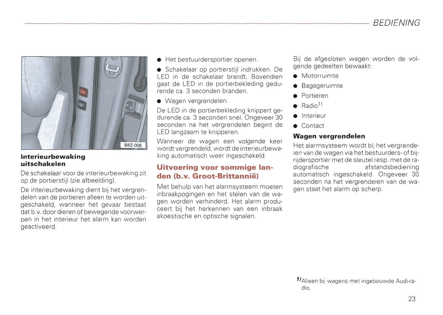 2000-2008 Audi A2 Gebruikershandleiding | Nederlands