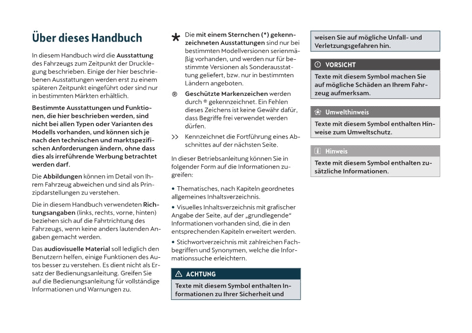 2022 Cupra Ateca Owner's Manual | German
