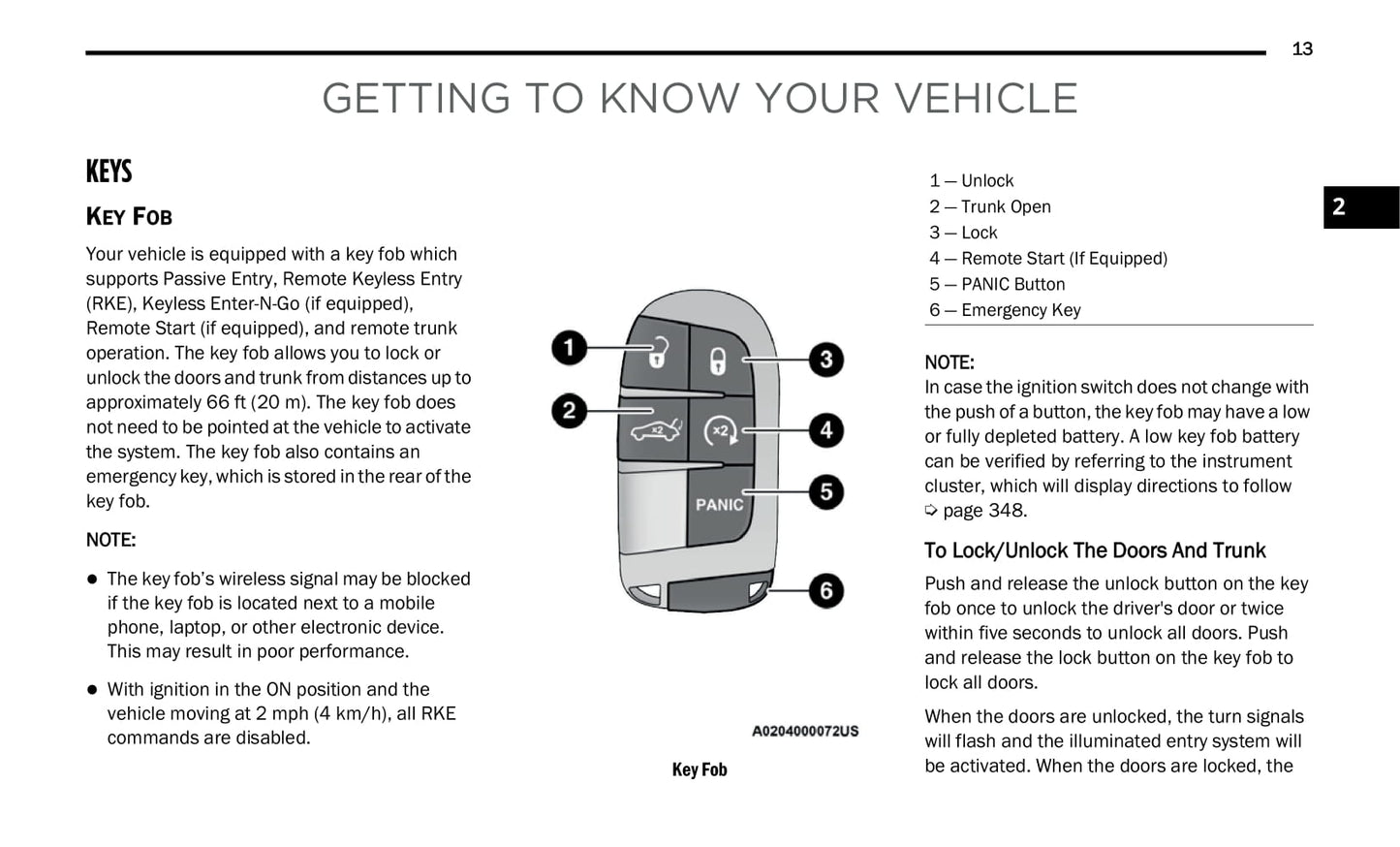 2021 Dodge Challenger Owner's Manual | English