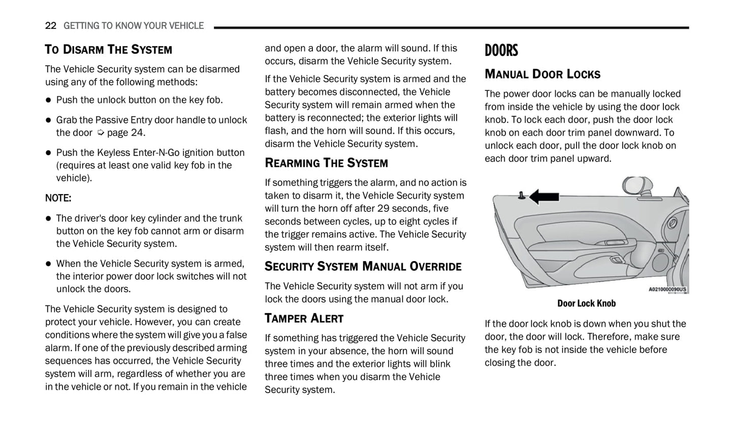 2021 Dodge Challenger Owner's Manual | English