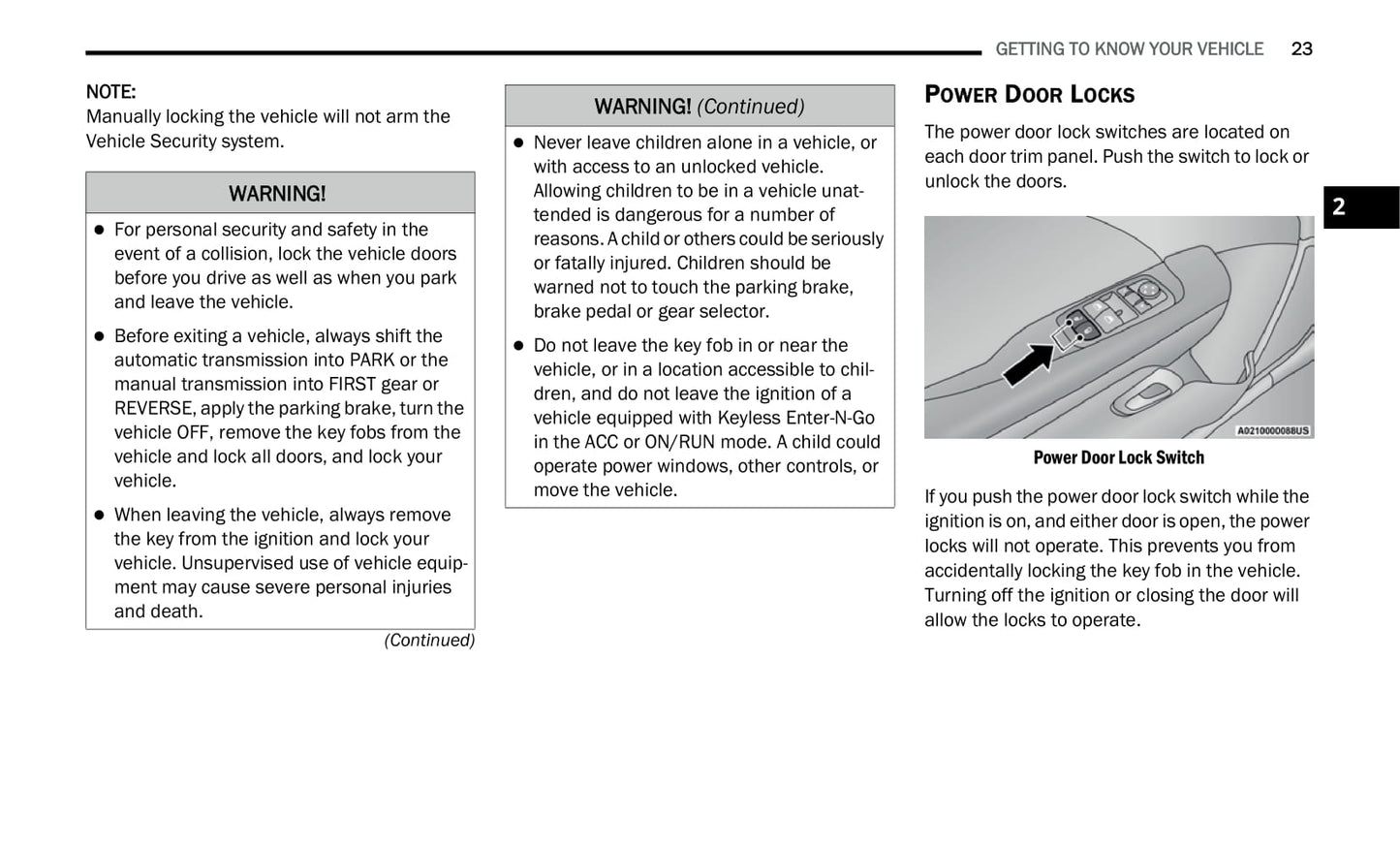 2021 Dodge Challenger Owner's Manual | English