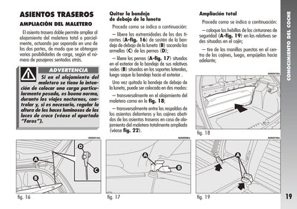 2000-2005 Alfa Romeo 147 Owner's Manual | Spanish