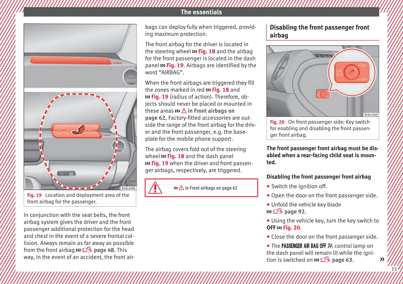 2012-2019 Seat Mii Owner's Manual | English