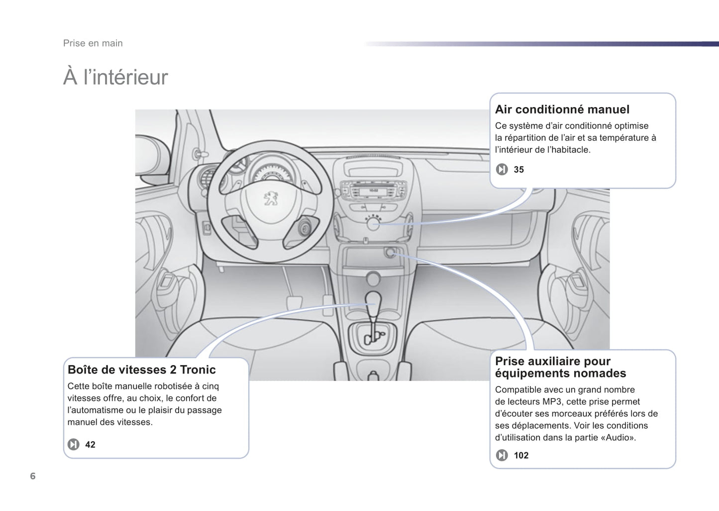 2012-2014 Peugeot 107 Gebruikershandleiding | Frans