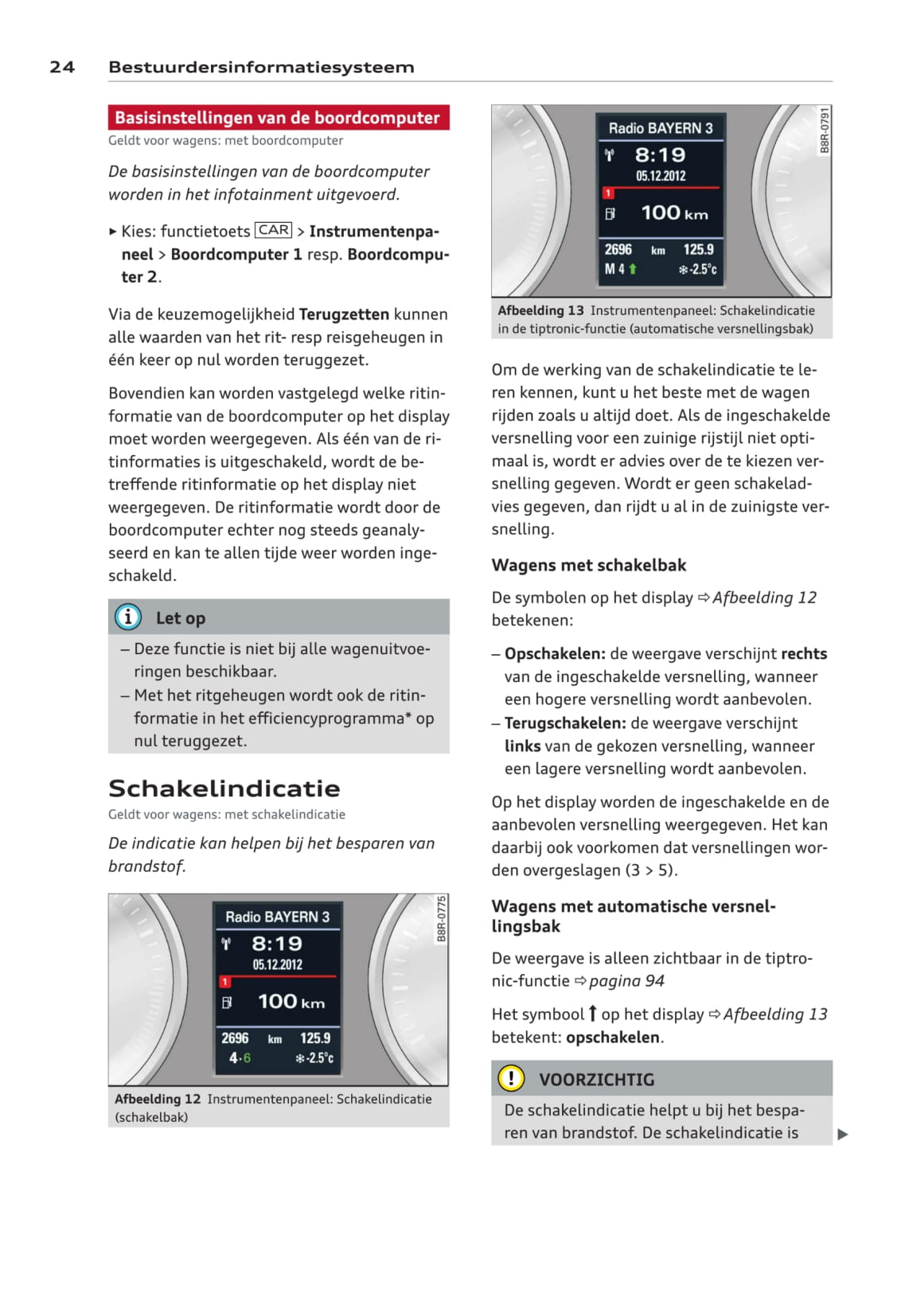 2011-2016 Audi A5/S5 Owner's Manual | Dutch