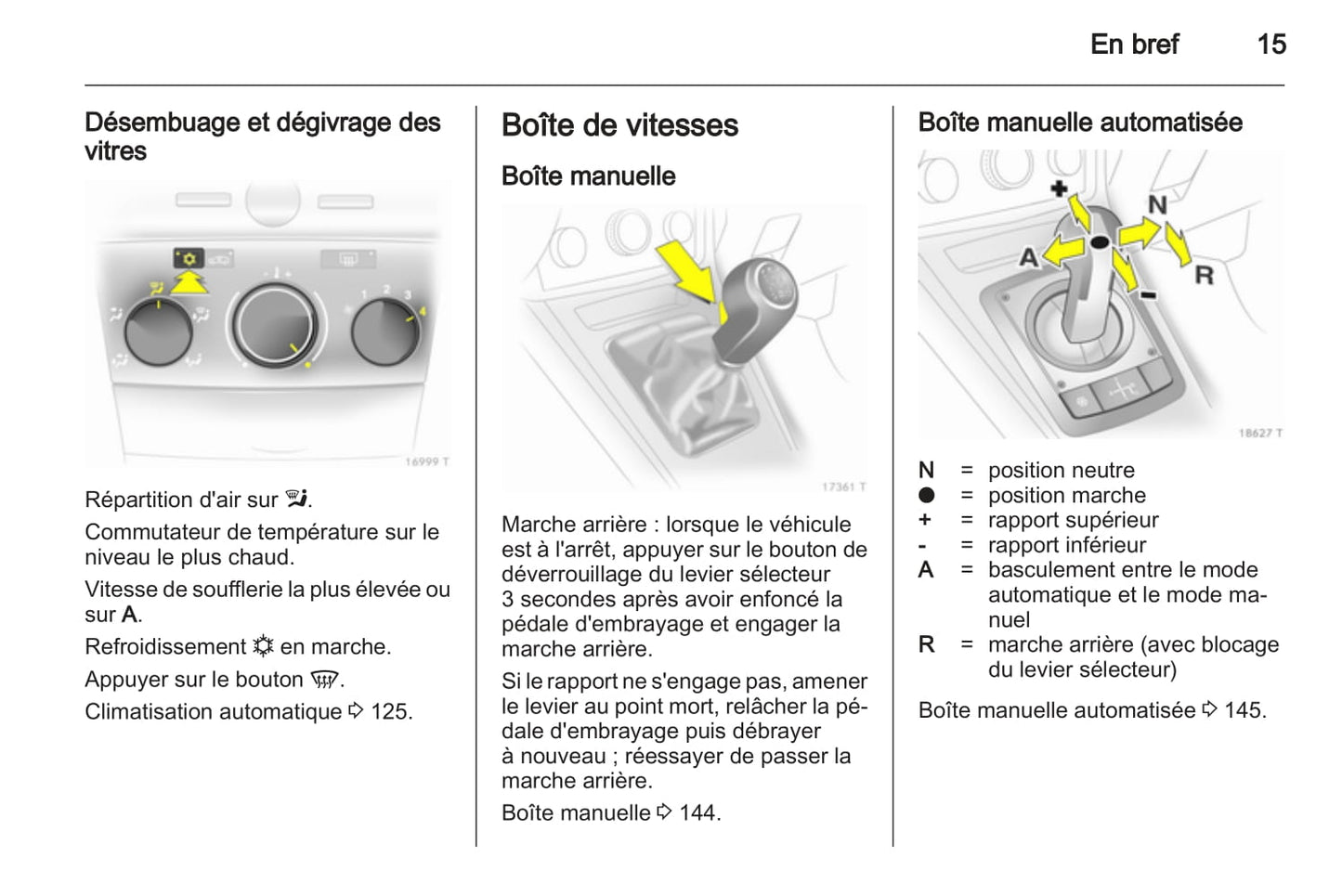 2010-2011 Opel Zafira Owner's Manual | French