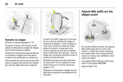 2010-2011 Opel Zafira Gebruikershandleiding | Frans