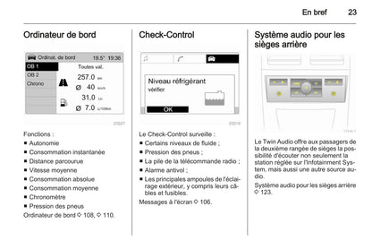 2010-2011 Opel Zafira Gebruikershandleiding | Frans