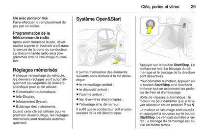 2010-2011 Opel Zafira Gebruikershandleiding | Frans