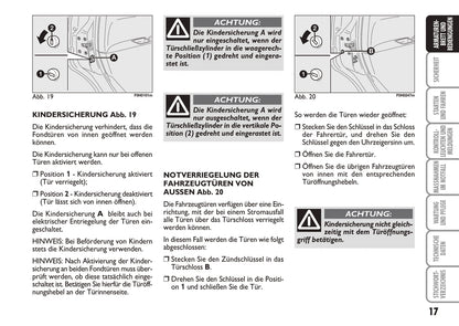 2010-2011 Fiat Idea Gebruikershandleiding | Duits